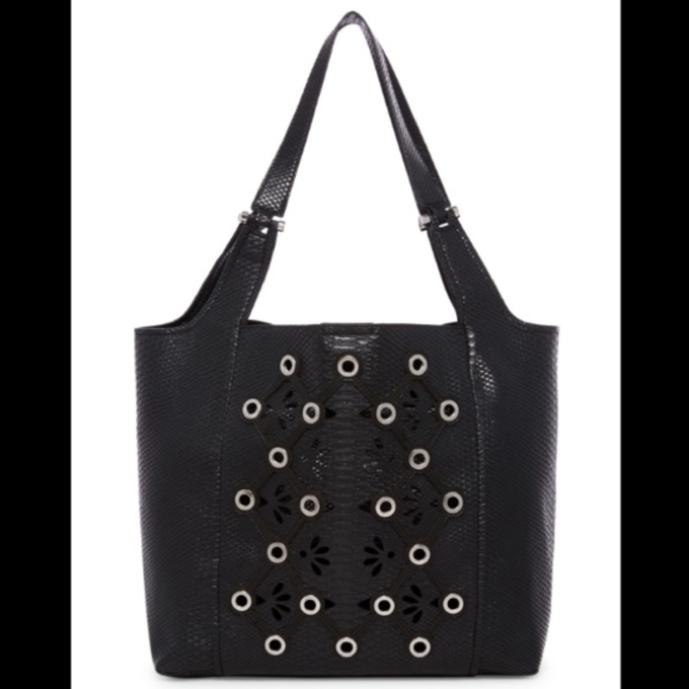 Nanette Lepore Vienna Snake Embossed Shoulder Bag